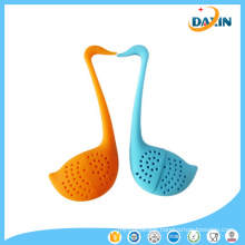 Wholesale Price Heat-Resistant Swan Shaped Food Grade Silicone Tea Infuser